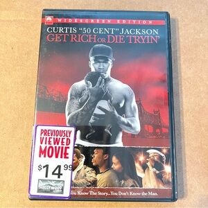 DVD Movie - GET RICH OR DIE TRYIN' -‎ Widescreen Edition